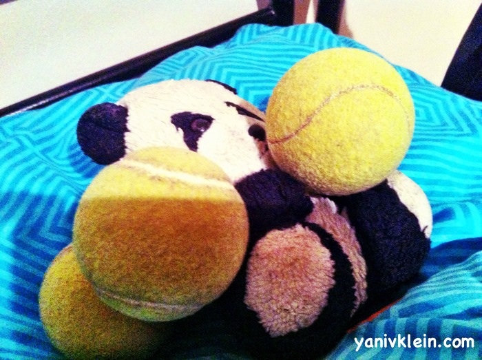 And the tennis balls that have nothing to do with this.. 2013/03/eureka.jpg